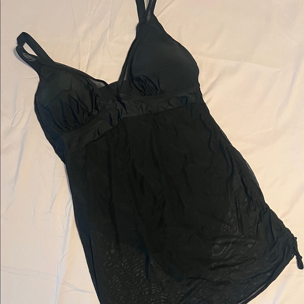 Black One-piece Swimsuit
